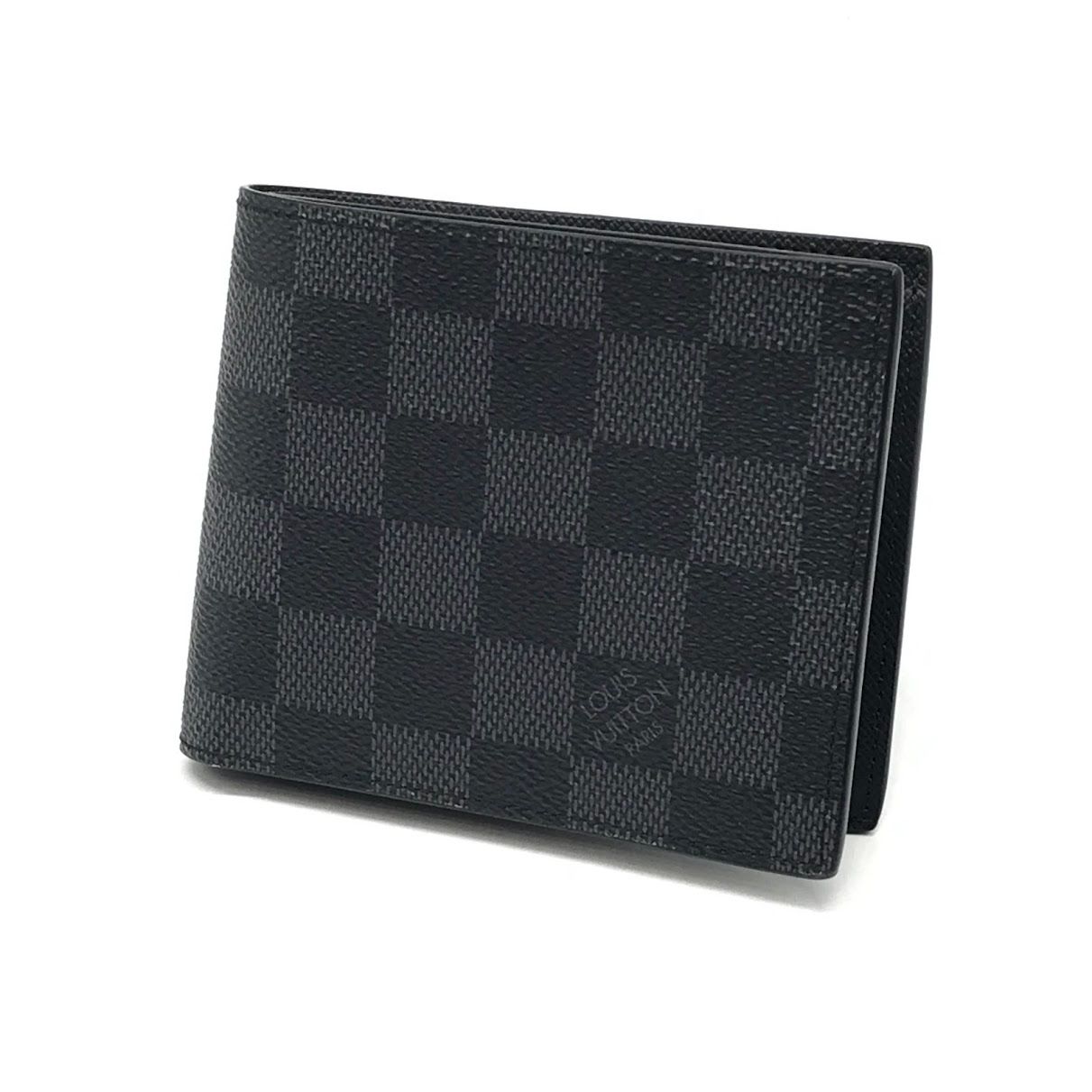 倉吉店 LOUIS VUITTON | ルイ ヴィトン 二つ折り財布 ポルトフォイユ マルコ N63336 ダミエ グラフィット 125