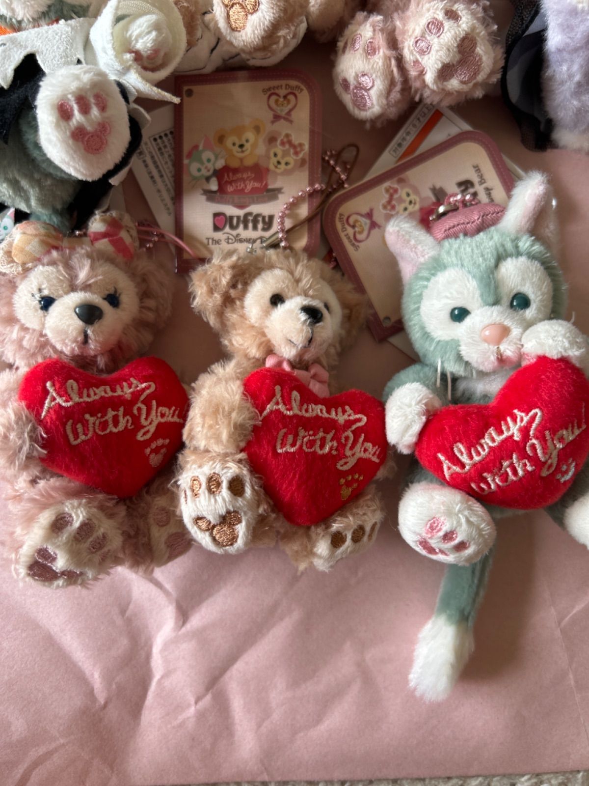 TDS 東京ディズニーシー ぬいぐるみ ストラップ セット ダッフィー 