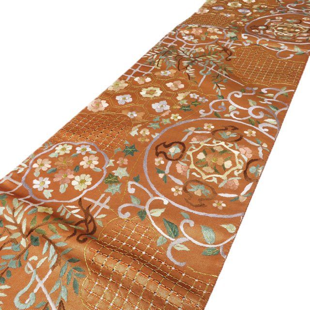 専用　中国清時代　刺繍裂　5点　トヒサ　東な7-0810⭐︎2F 袋帯 未使用 正絹 フォーマル 六通 汕頭刺繍 スワトウ 中国刺繍
