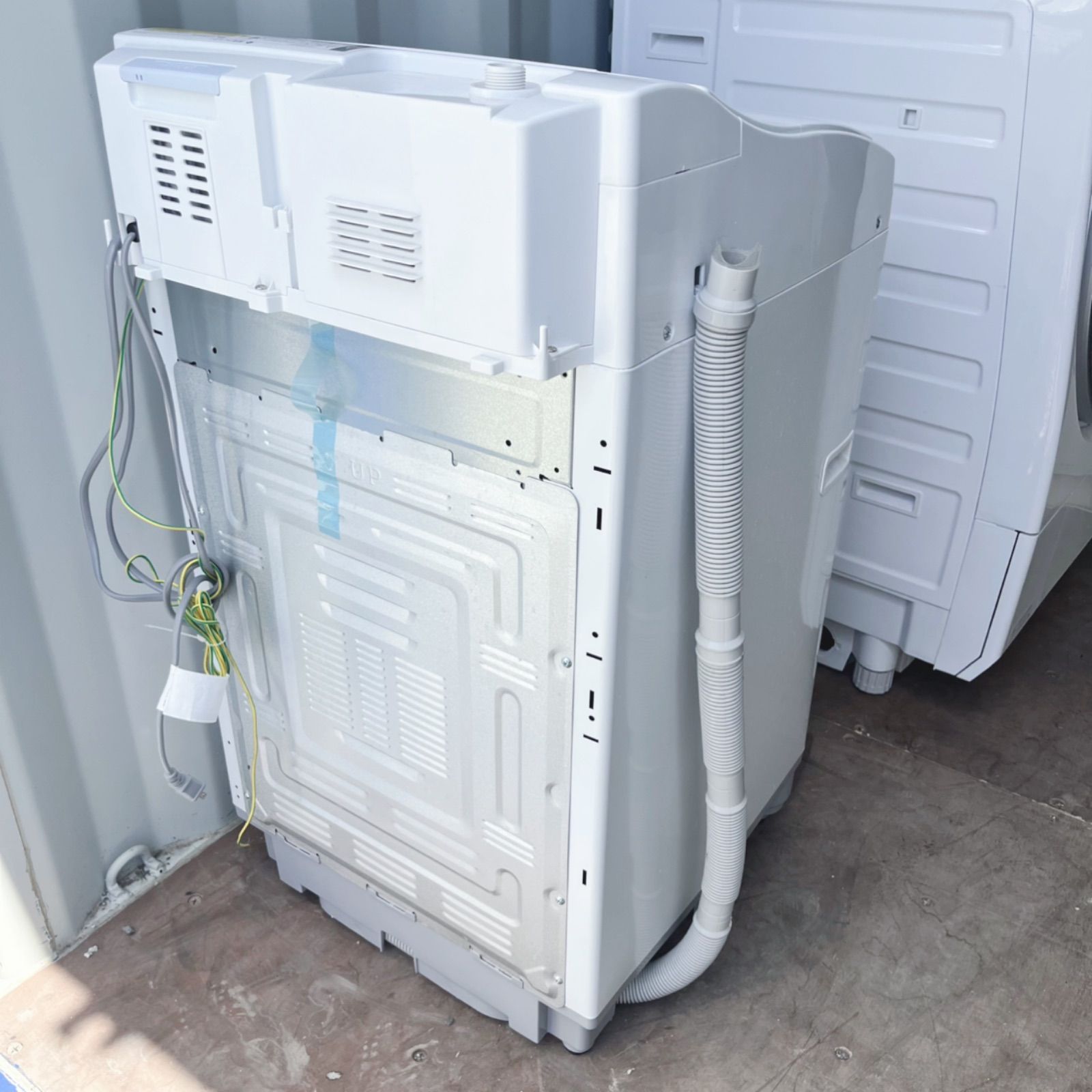 取付無料！AQUA高性能グラストップおしゃれインテリア7kg洗濯機