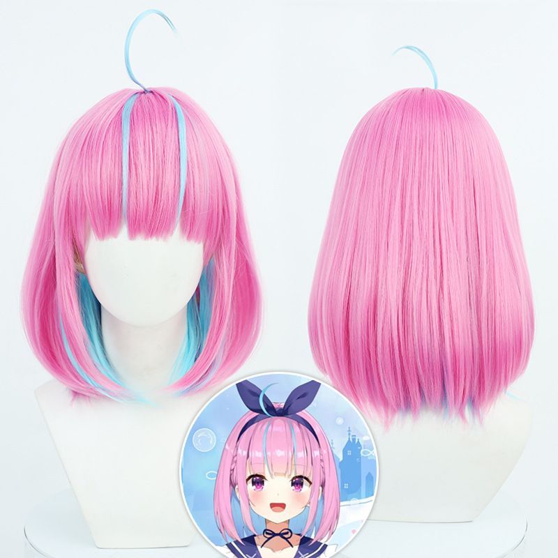 vtb 湊あくあ ボブ コスプレ ウィッグ - メルカリ