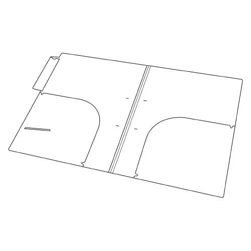 カルテフォルダーダブルポケット 縦 Ａ４ ダブルポケット 入 HK 7612-ﾐ リヒトラブ