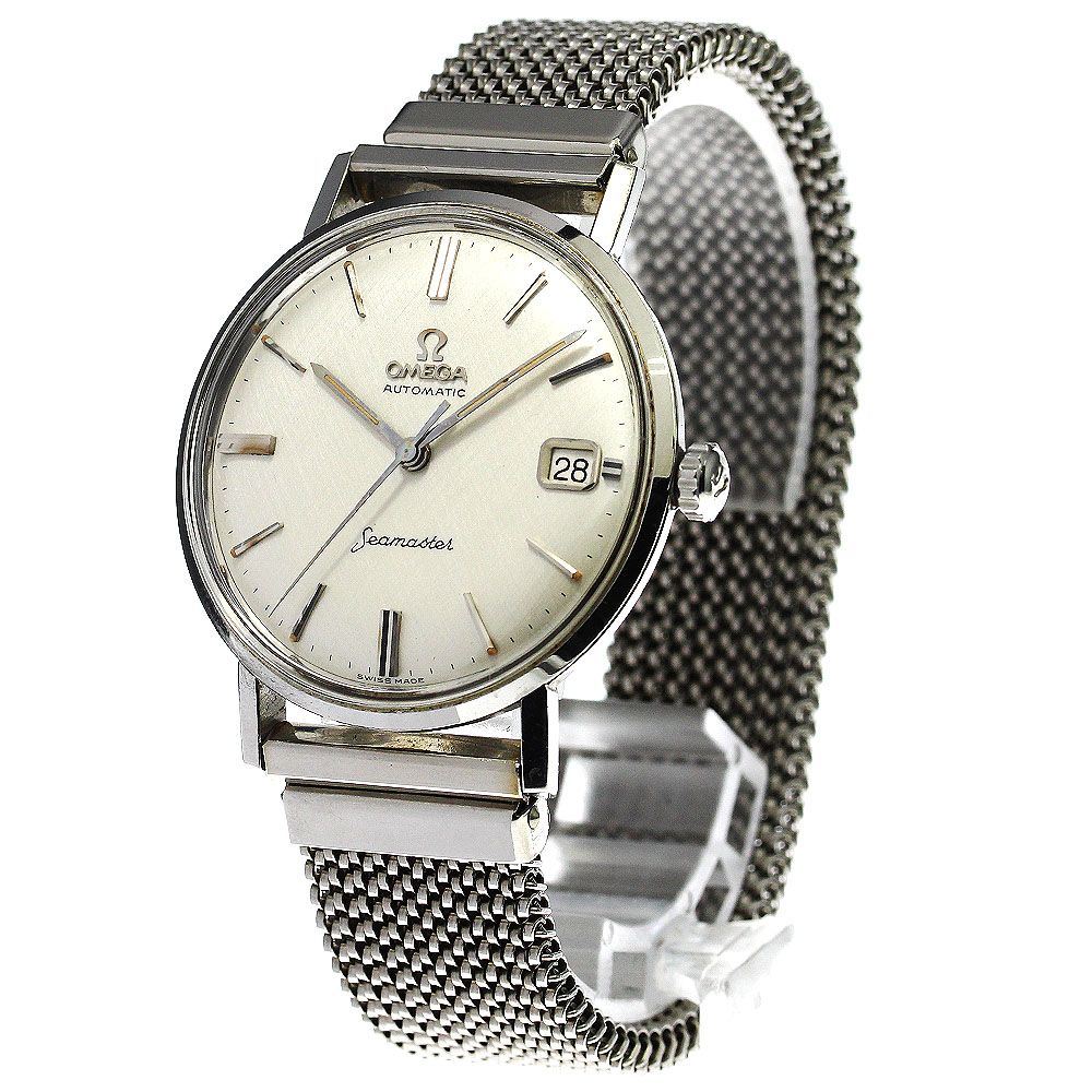 オメガ OMEGA シーマスター デイト エクステンションブレスレット 自動