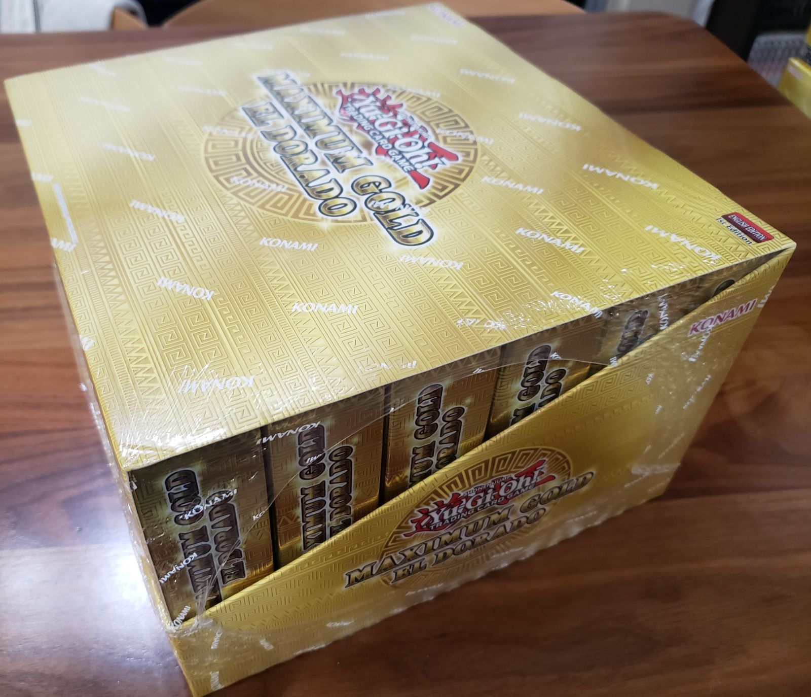 遊戯王 - 【遊戯王】MAXIMUM GOLD EL DORADO　EU版　1ディスプレイ 遊戯王】MAXIMUM GOLD EL DORADO EU版 1ディスプレイ