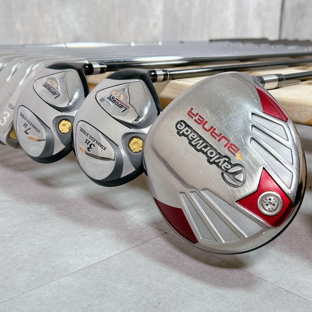 X897 テーラーメイド 他 メンズ ゴルフ クラブ セット クラブ13本入