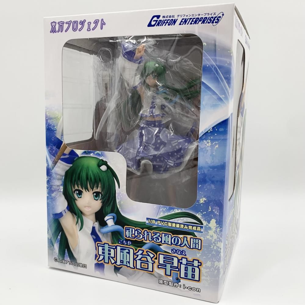 中古】開封 グリフォンエンタープライズ 東方Project 1/8 祀られる風の人間 東風谷早苗[17] - メルカリ