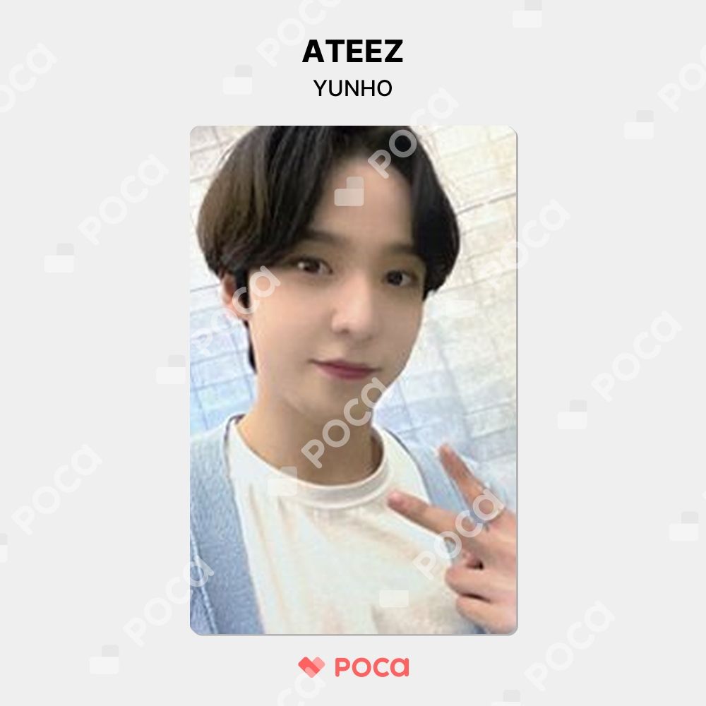 ATEEZ ユノ　トレカ　fromm 特典 ATEEZ アチズ fromm ユノ トレカ - メルカリ