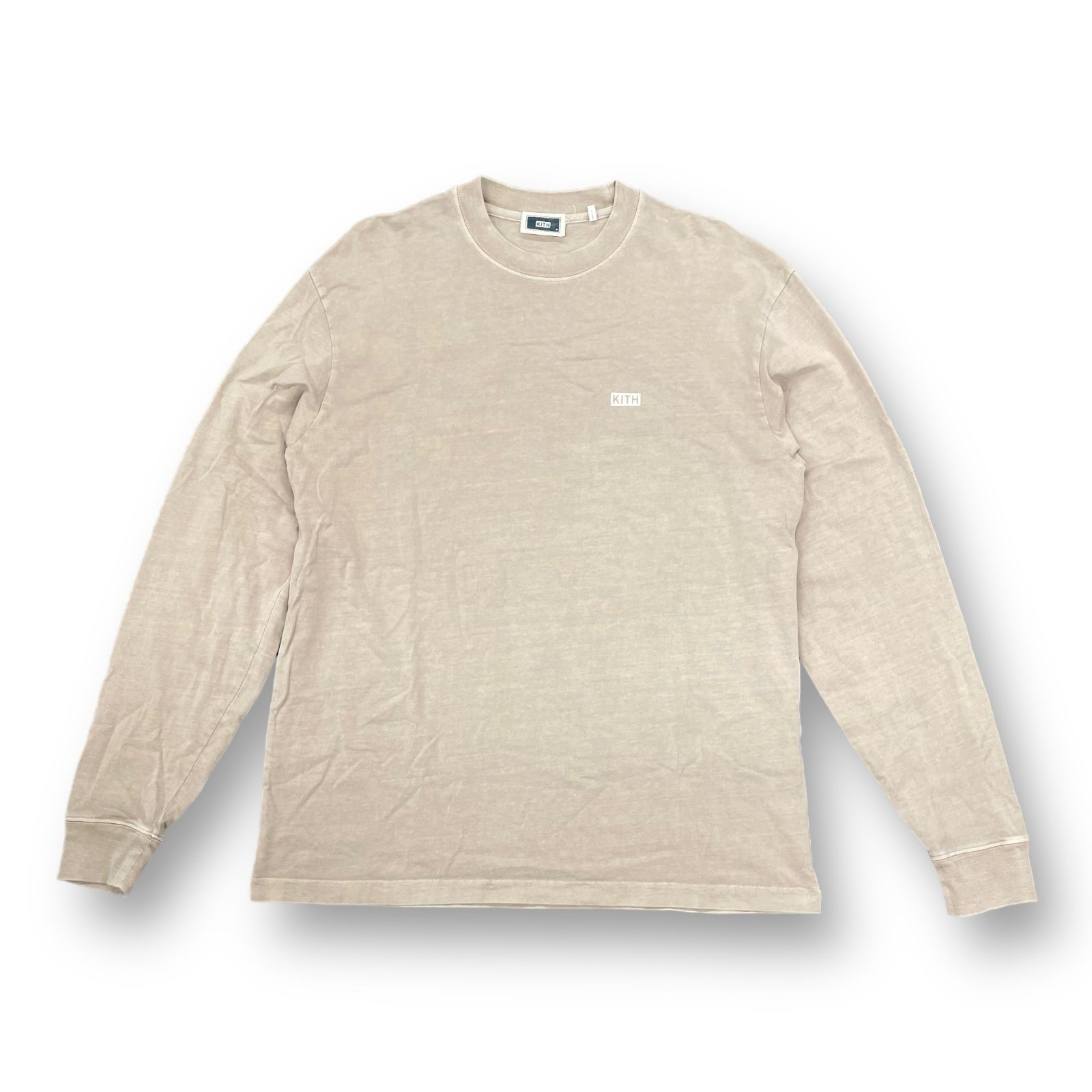 国内正規 KITH 22SS スモールボックスロゴ プリント カットソー ロング 