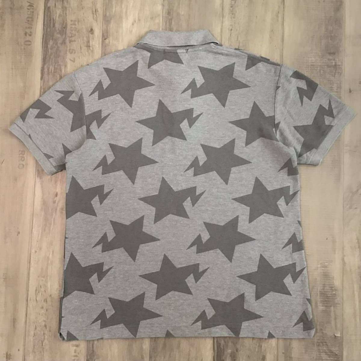 A Bathing Ape BAPE STA ポロシャツ　アベイシングエイプ A BATHING APE アベイシングエイプ スター 星 ポロシャツ