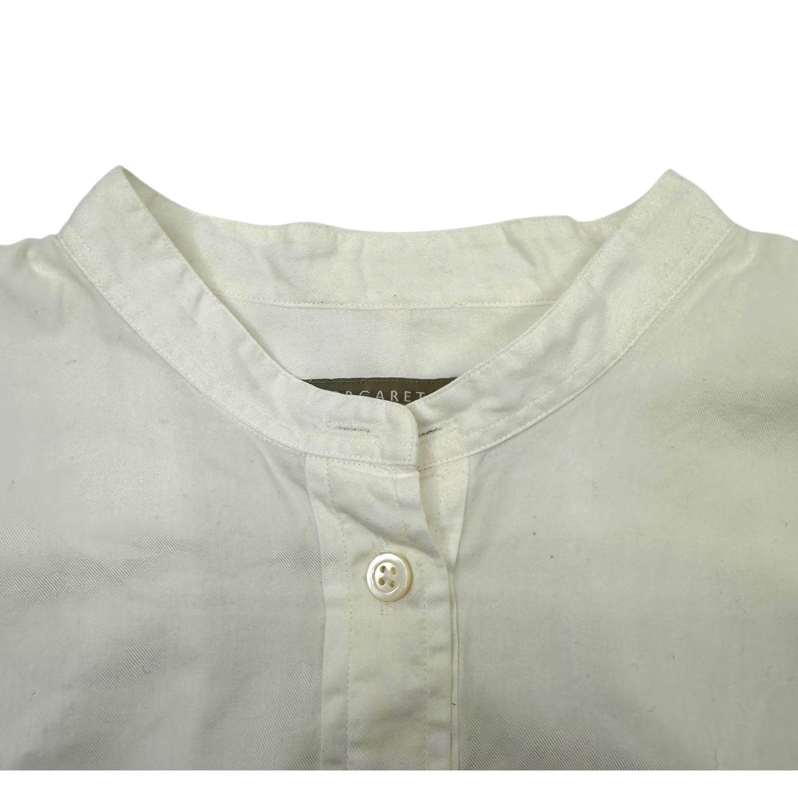 MARGARET HOWELL(マーガレットハウエル) Band collar pullover