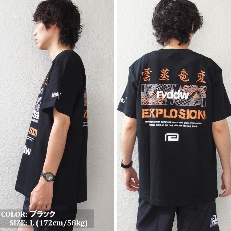 リバーサル Tシャツ reversal Tシャツ 半袖 rvddw × 秋葉太樹 雲