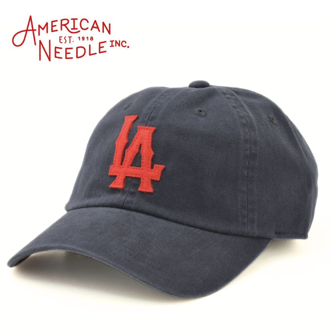 新品】 AMERICAN NEEDLE アメリカンニードル キャップ LA 紺