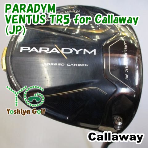 ドライバー キャロウェイ PARADYM/VENTUS TR5 for Callaway(JP)/S/10.5