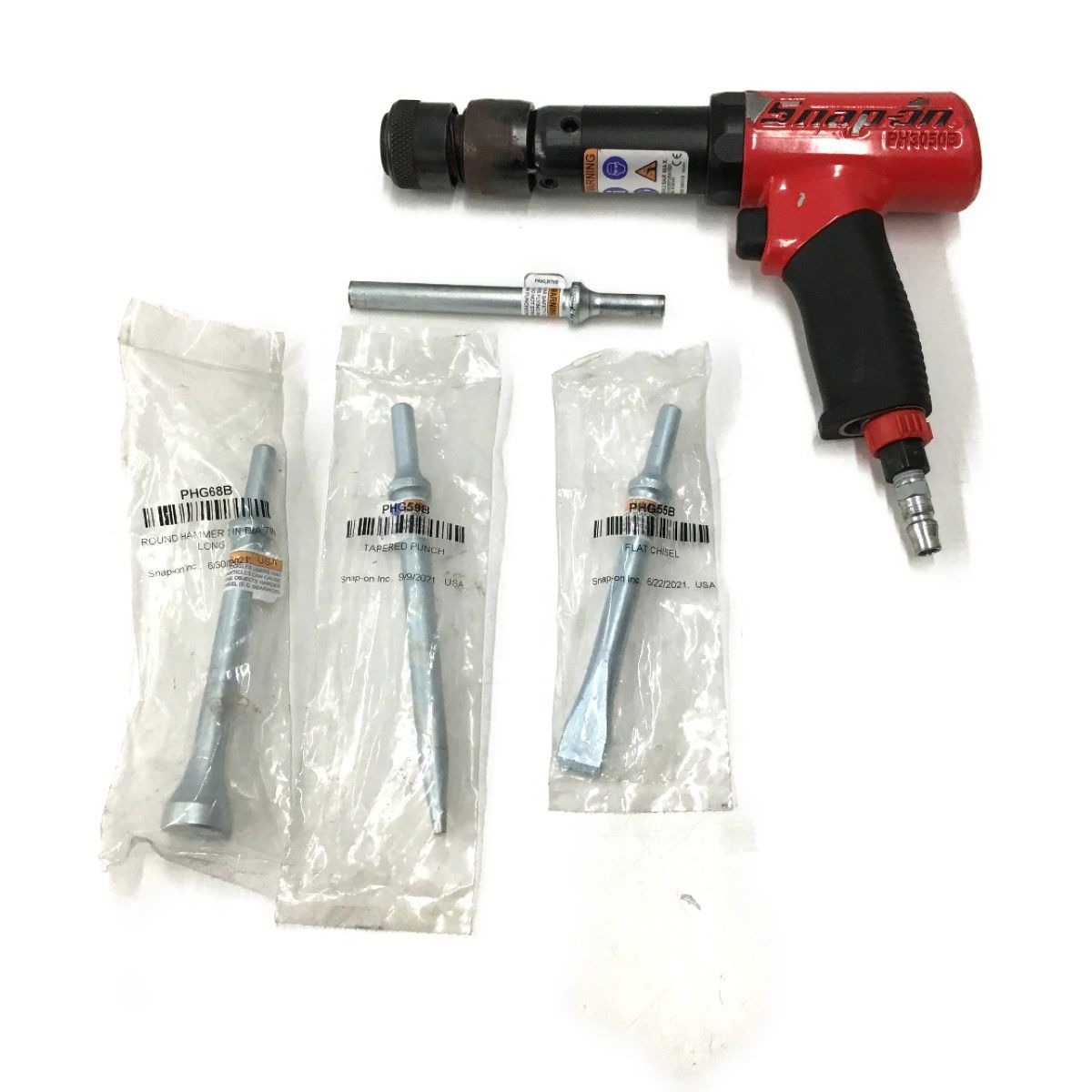 △△Snap-on スナップオン エアハンマー 常圧 PH3050B レッド 