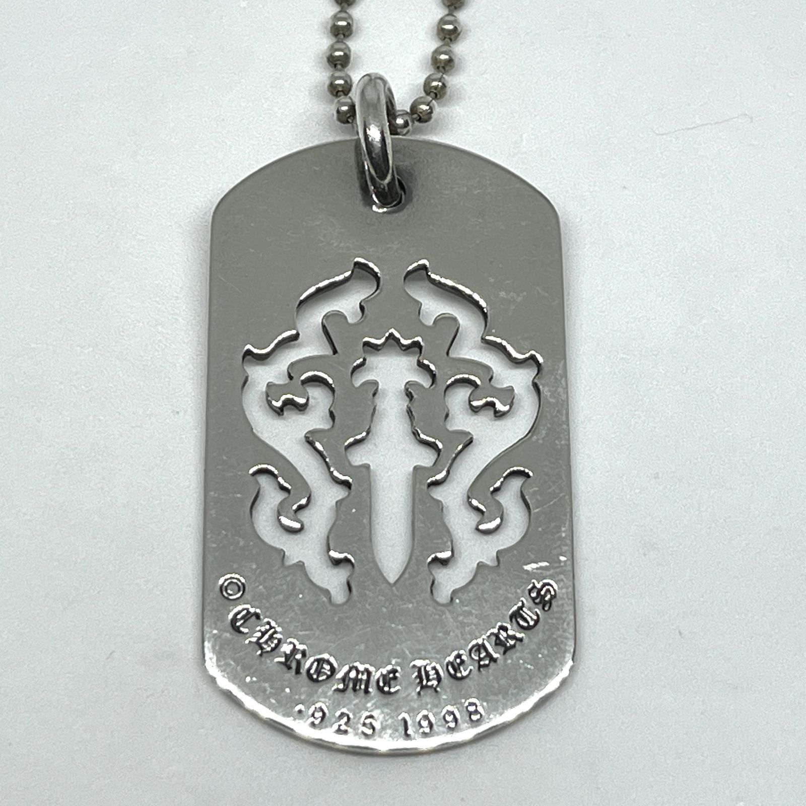 CHROME HEARTS｜クロムハーツ D TAG LRG VINE DAGGER カットアウト 