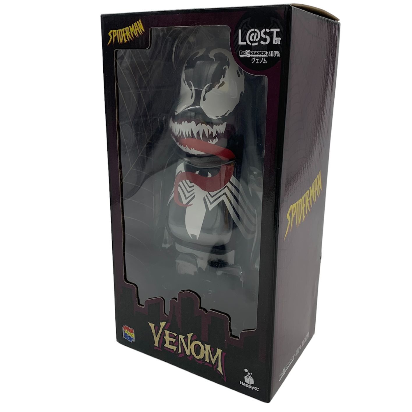 ▽【未開封品】BE＠RBRICK/ベアブリック VENOM/ヴェノム 400% MARVEL