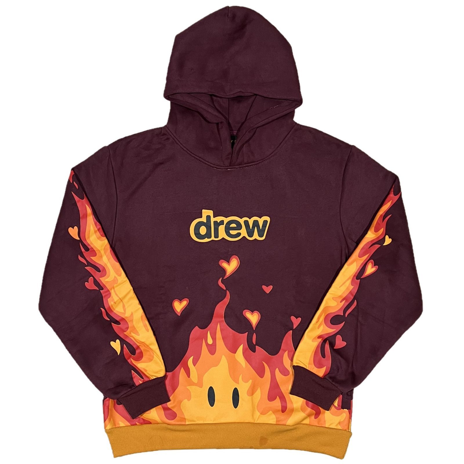 Drew House ドリューハウス Fire ファイアデザイン プルオーバー 