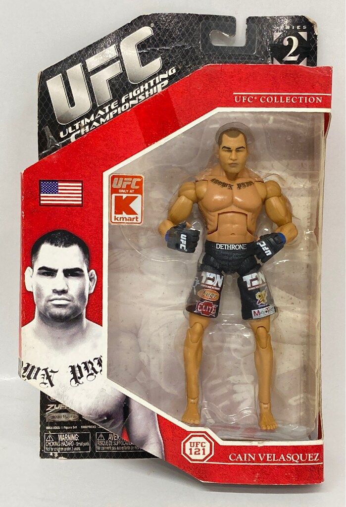 JAKKS PACIFIC UFC COLLECTION SERIES 2 CAIN VELASQUEZ UFC121