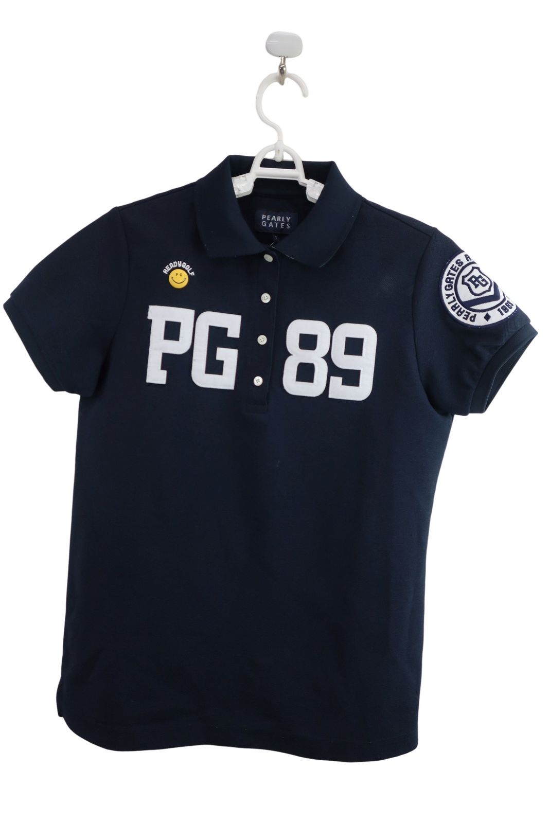 パーリーゲイツ ポロシャツ ノースリーブ ネイビー 1 サイズ：0 PEARLY
