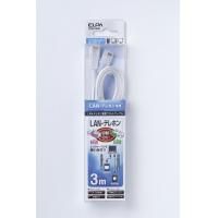 【新品・5営業日で発送】朝日電器 TELLAN兼用フラットCAT6 20m TEW-F200 1個