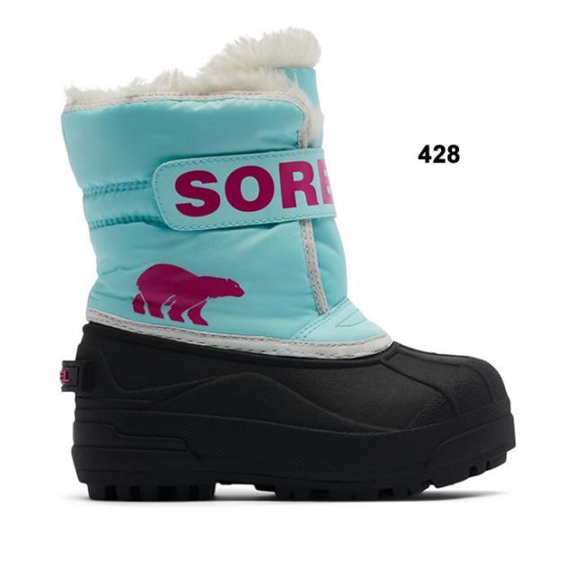 キッズ ソレル スノーブーツ | キッズスノー PRINT防水 種類8:591/Y12(17cm) ソレル キッズ スノーブーツ sorel スノーコマンダー Snow Commander (NC1960) ジュニア ユース ブーツ 防寒靴 寒冷地 防寒ブーツ 子供用 靴 (