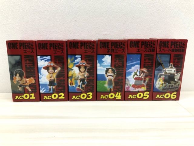 ワンピース ワールドコレクタブルフィギュア(WCF) HISTORY OF ACE 全6種セット【G1591-007】077 ワンピース ワールドコレクタブルフィギュア(WCF) HISTORY OF