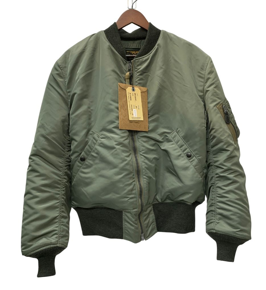バズリクソンズ BUZZ RICKSON'S TYPE MA-1 LION UNIFORM INC フライング BR10981 ジャケット カーキ XLサイズ 201MT-3112 VB