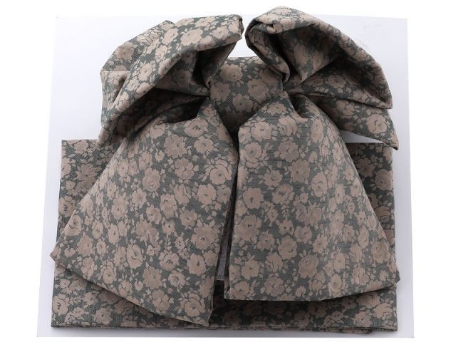 七五三 女の子用 結び帯 箱せこセット 草履 21cm 化粧箱無し 青緑系 se-241-705D