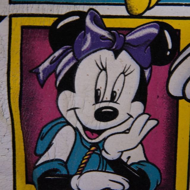 90s ミッキー プリント Tシャツ USA製 Mickey UNLIMITED Disney