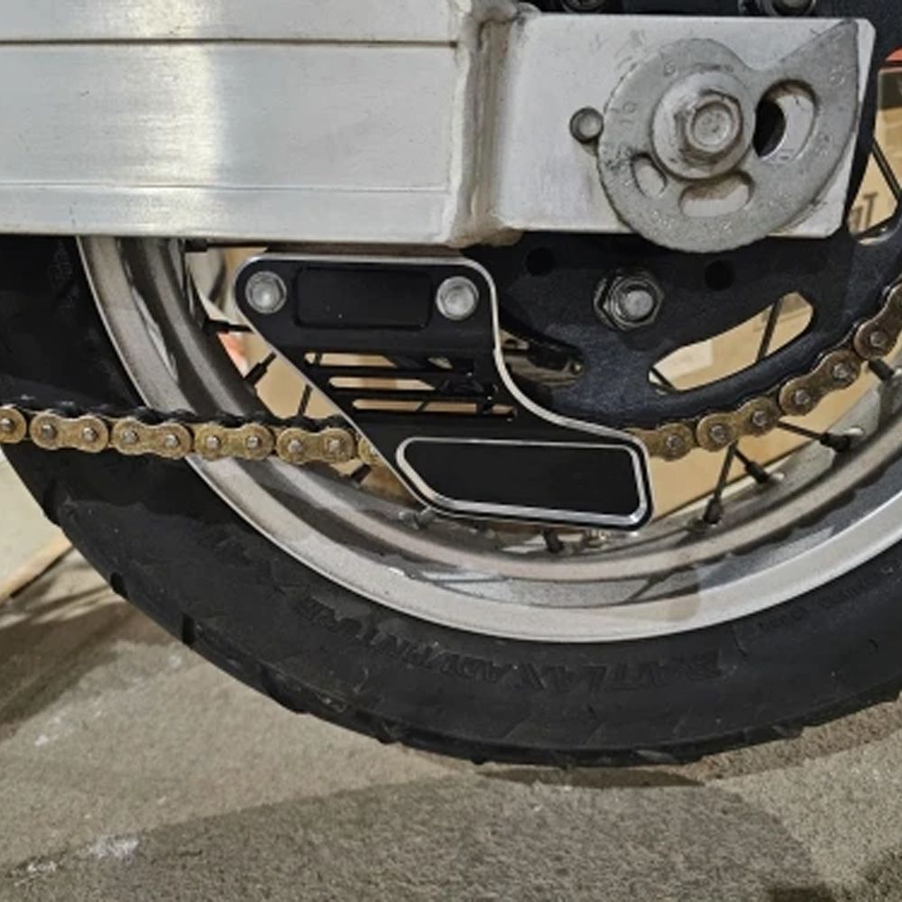 ホンダ XL400V XL600V XL650V XL700V TRANSALP 400 600 650 700 V 1986年 - 2013年 バイク リアブレーキディスクガードカバー