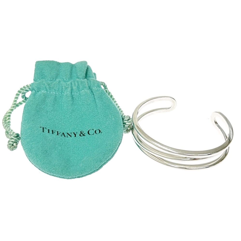 Tiffany & CO. シルバーオープンバングル Tiffany & Co. シルバーオープンバングル ティファニー バングル