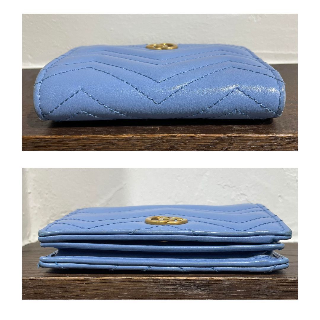 GUCCI グッチ GGマーモント カードホルダー カードケース 札入れ ミニ