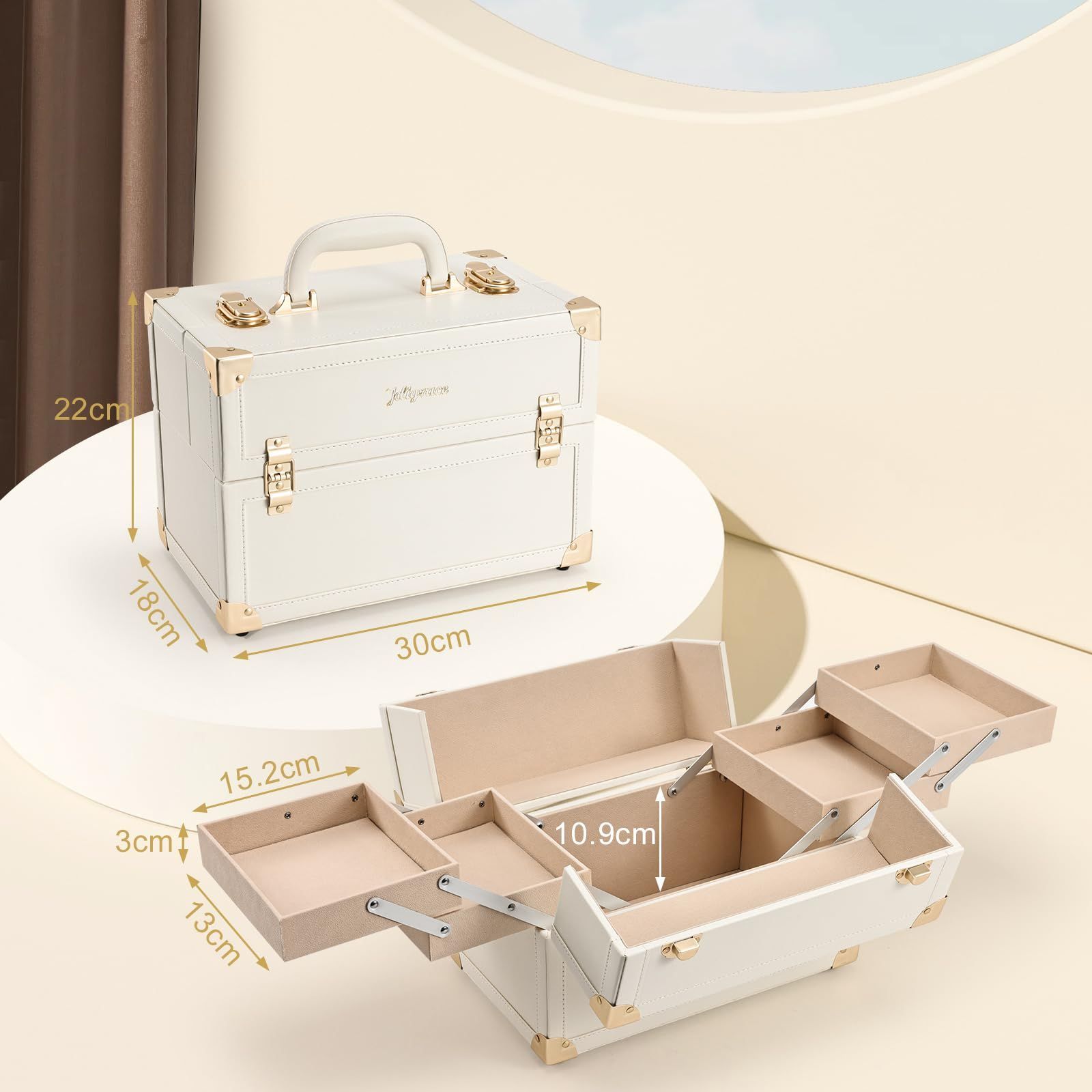 化粧ケース 化粧品ボックス ネイル収納 収納 化粧品 化粧
