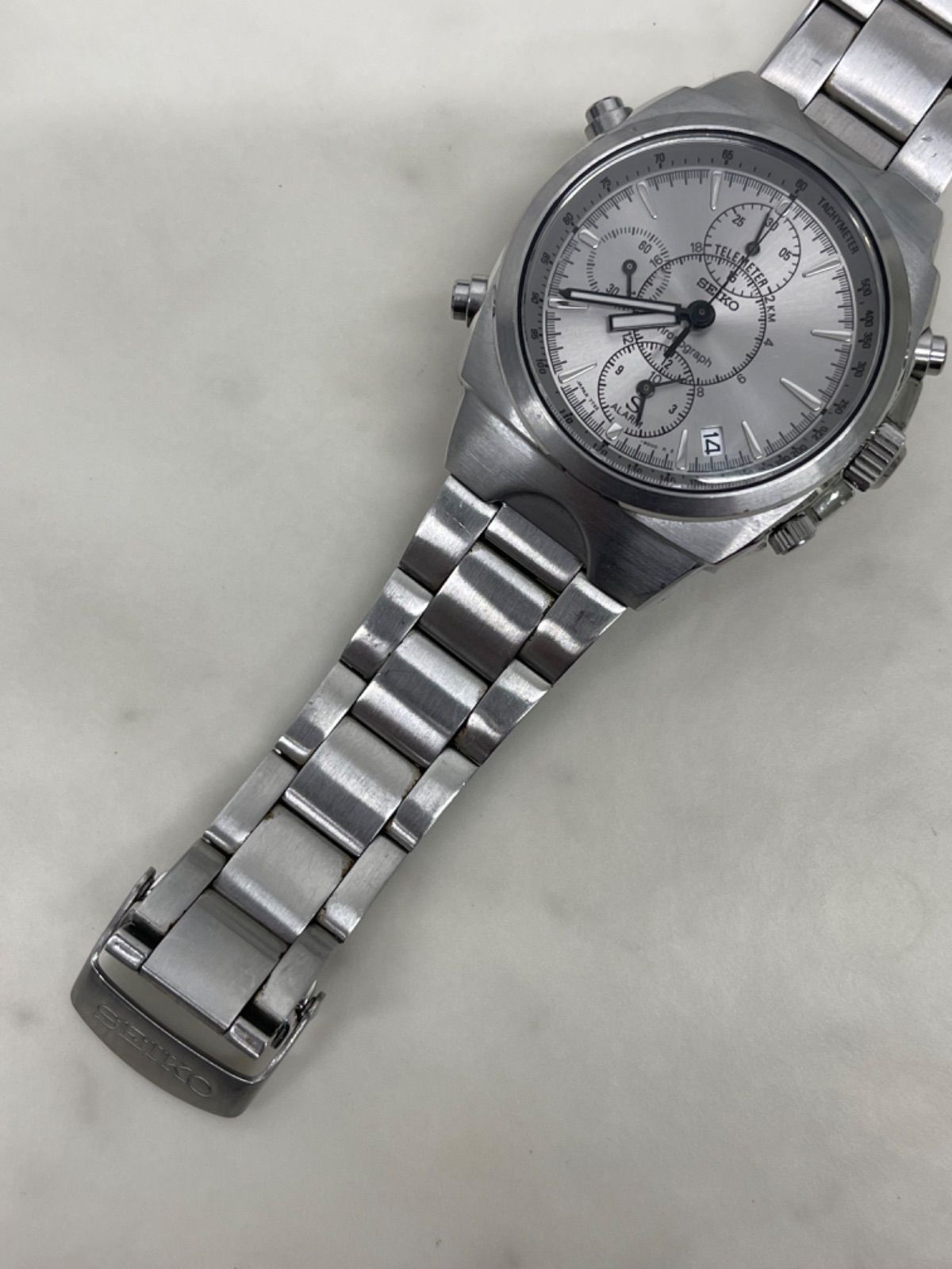 S62.8 中古品セイコー 7T32-9000 SEIKO セイコー 7T32-9000 クロノ