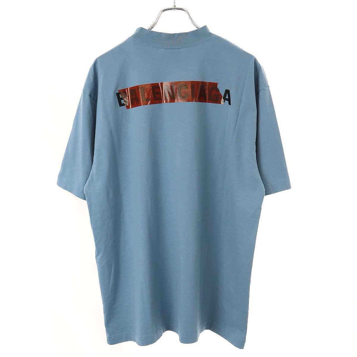 BALENCIAGA バレンシアガ 25SS Medium Fit T-Shirt テーピングロゴT 