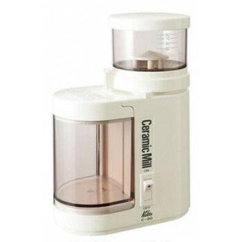 Kalita カリタ 電動コーヒーミル セラミックミルC-90 アイボリー 43011
