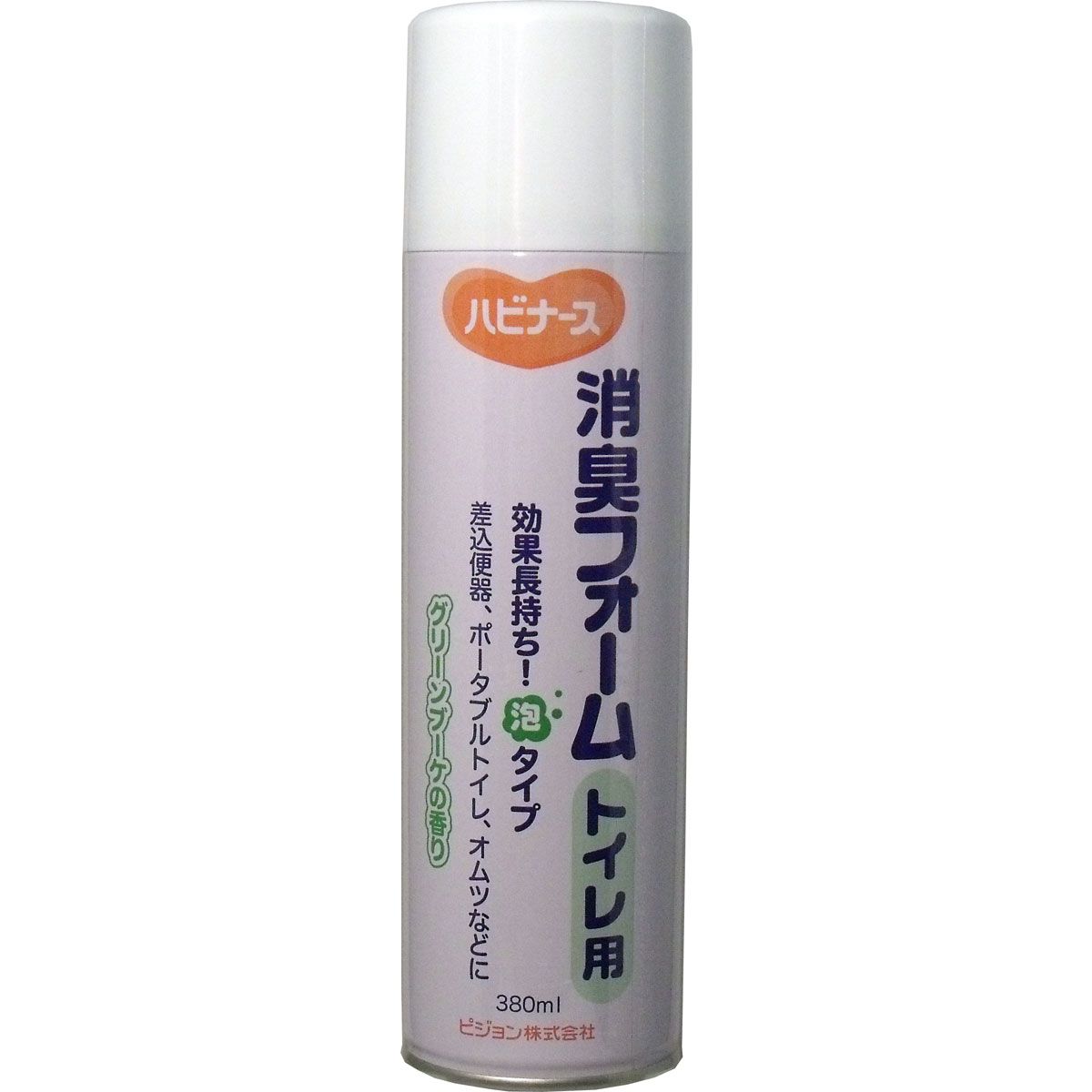 美浜卸売-ORS5426 ピジョン ハビナース 消臭フォーム トイレ用 ３８０ｍＬ×6個セット