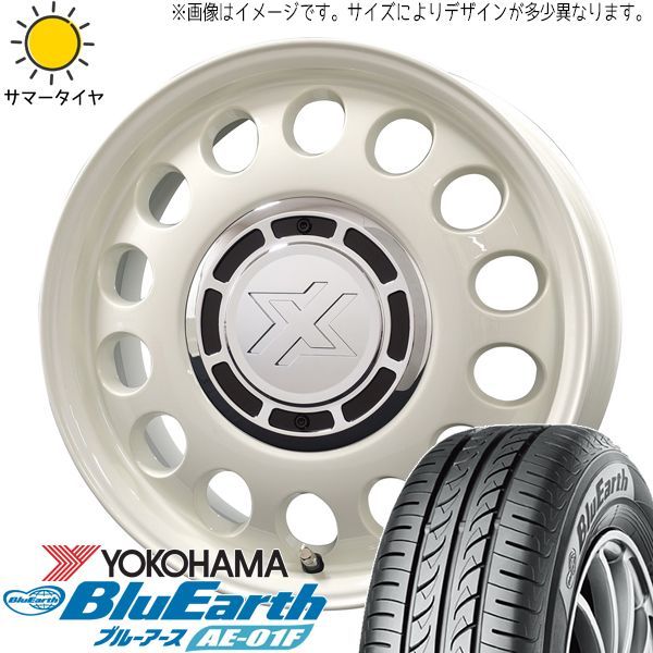 ラクティス 175/65R15 ホイールセット | ヨコハマ ブルーアース AE01F & スティール 15インチ 5穴100 - メルカリ