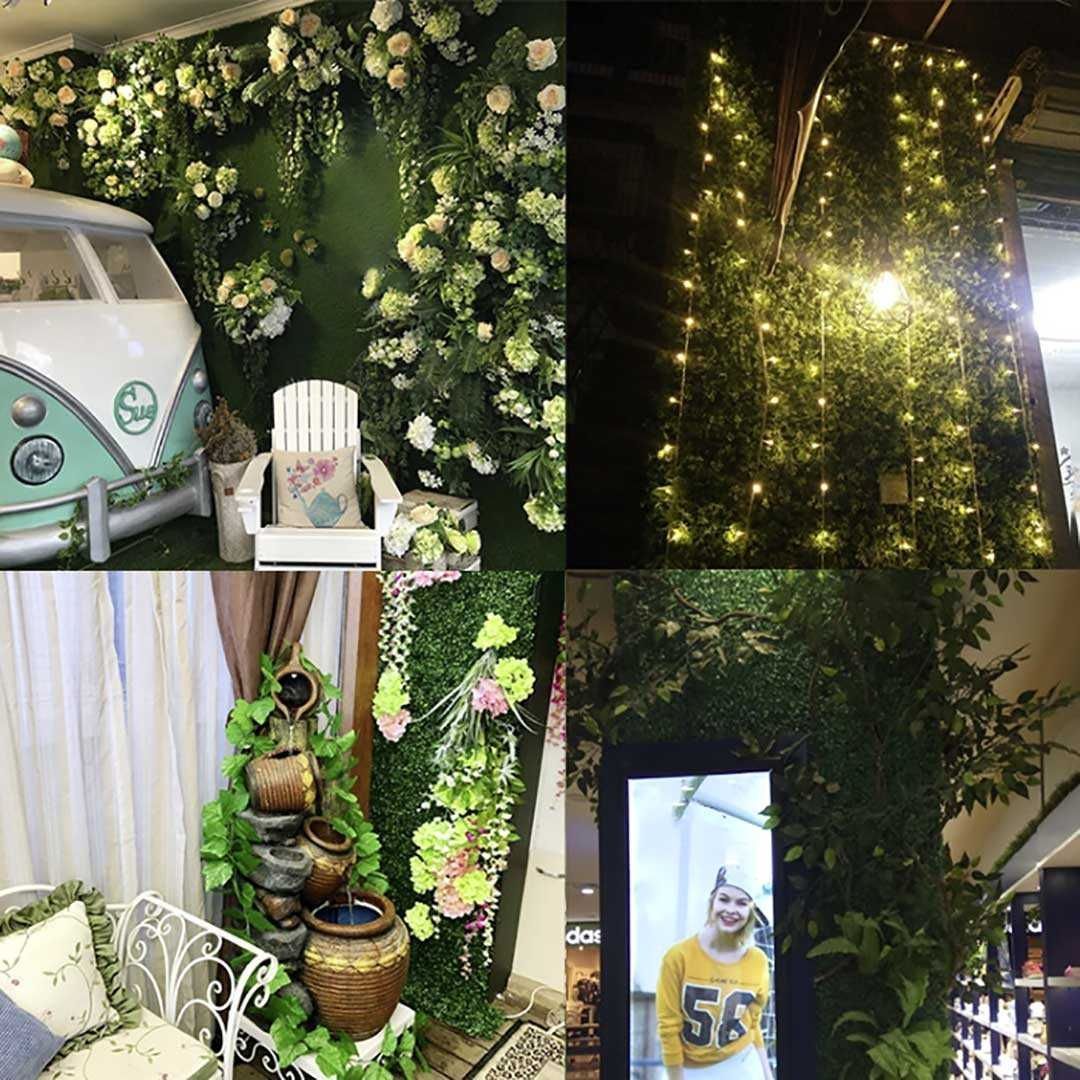 インテリア フェイクグリーン 3個セット 60×40 壁掛け 置物 花壇 部屋 WWW_NOITHATQUANGTHANH_NET