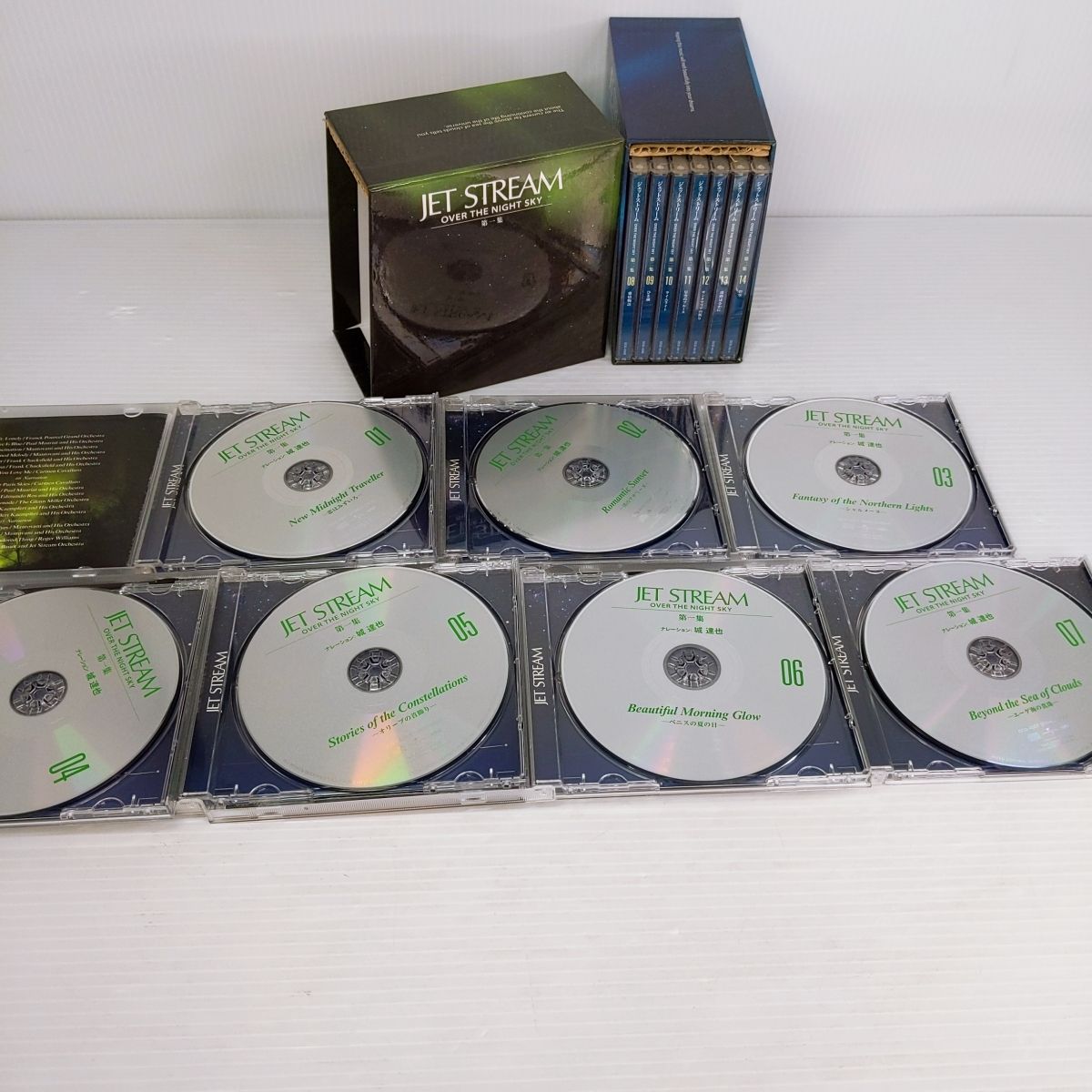 10▢ジェットストリーム第1集・第2集 CD14本セット NS0521-2 中古品】ジェットストリーム第1集・第2集 CD14本セット〇YR