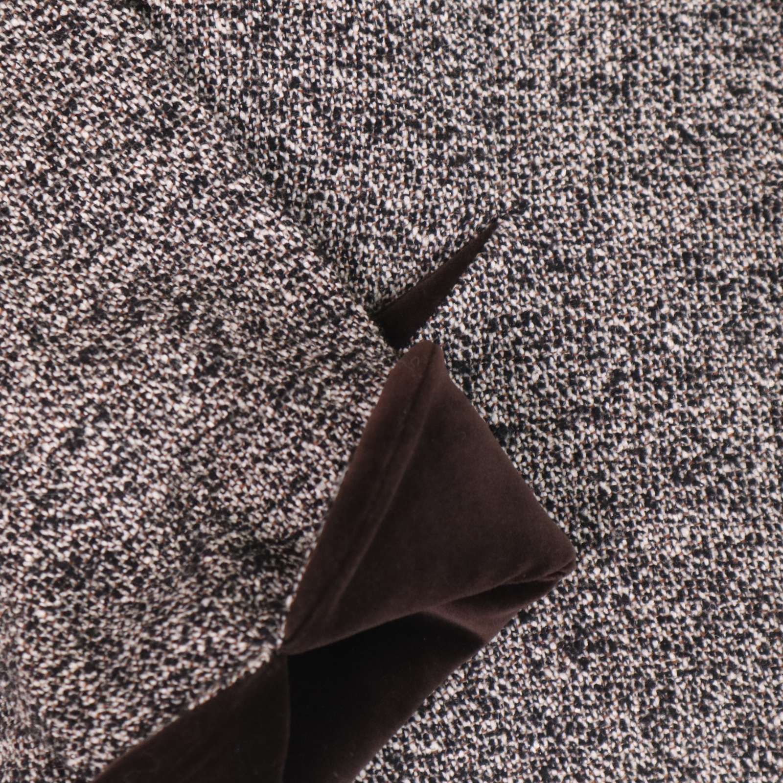 HANAE MORI Deux ハナエモリ 秋冬 シルク混 ウール ツイード