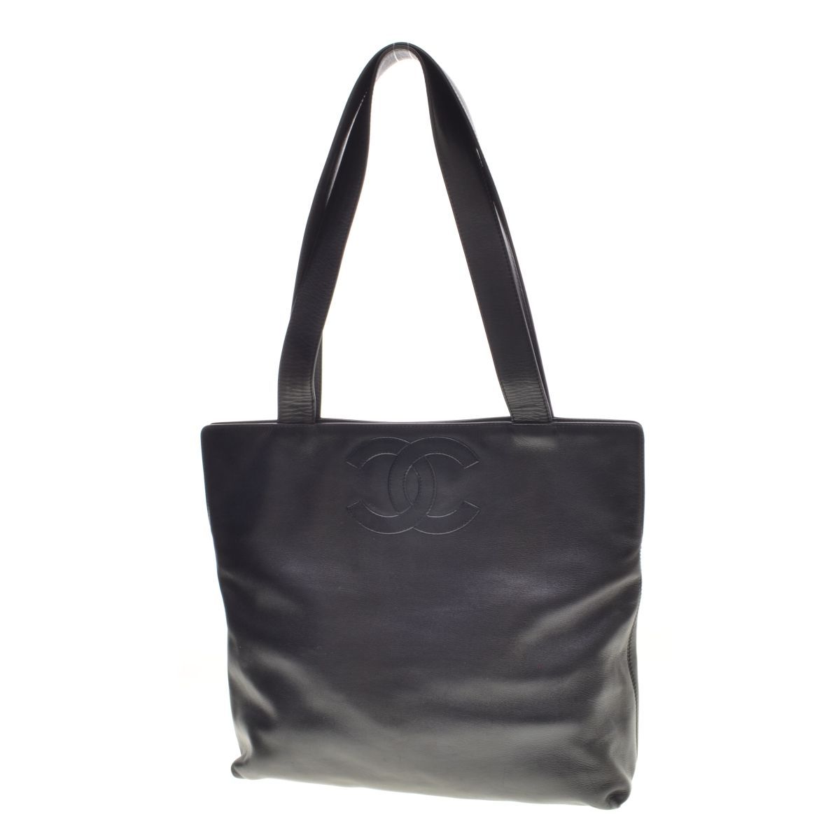 CHANEL】90s ココマーク レザートートバッグ - メルカリ