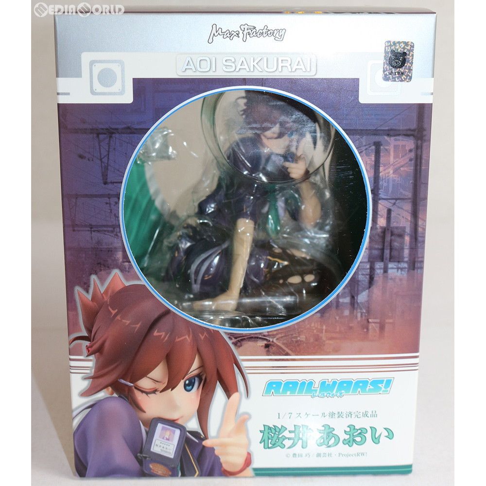 Max Factory - GOODSMILE ONLINE SHOP限定 桜井あおい(さくらいあおい) RAIL WARS!(レール・ウォーズ) 1/7 完成品 フィギュア マックスファクトリー 桜井あおい