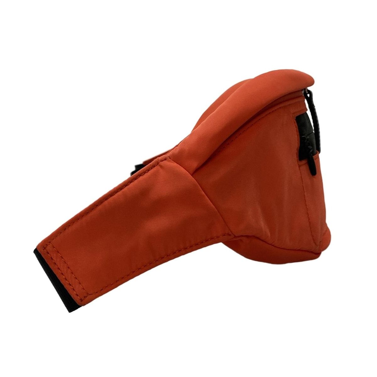 agnes b(アニエスベー) ウエストポーチ - PAS07-03 オレンジ×黒×白