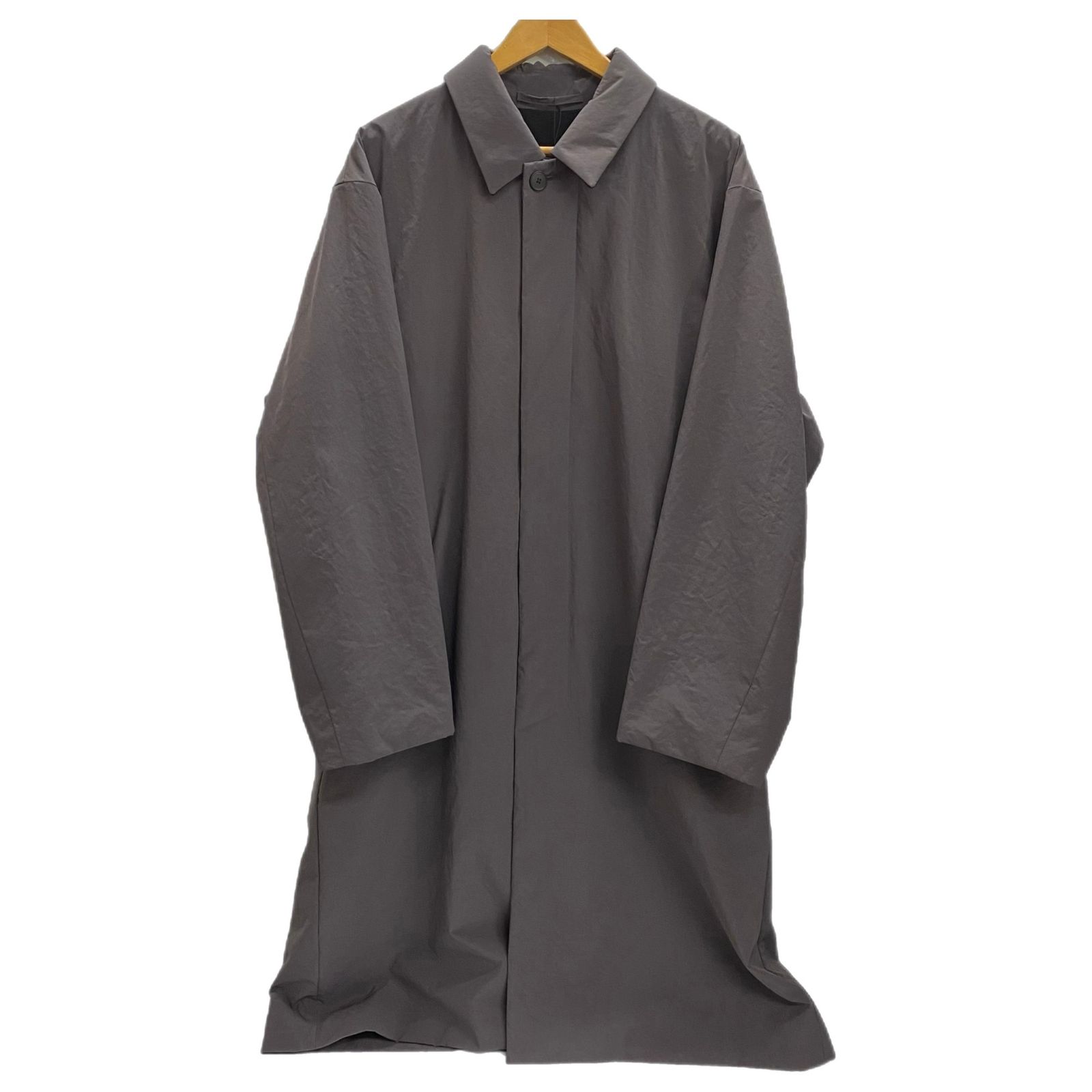 タグ付未使用 ATON ASAKO NYLON バルマカーン コート 02 ASAKO NYLON | バルマカーンコート - UNISEX / ATON