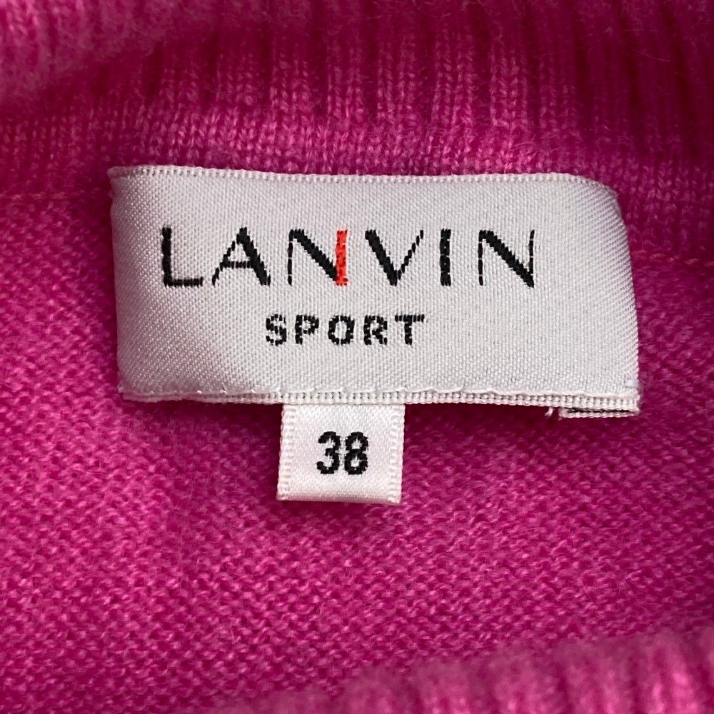 サイズ：38 LANVIN SPORT ランバン スポール タートルネックニット