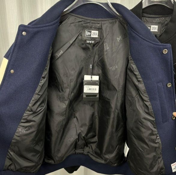 ニューエラ MLB ロサンゼルス ドジャース 刺繍ロゴ 袖レザー  