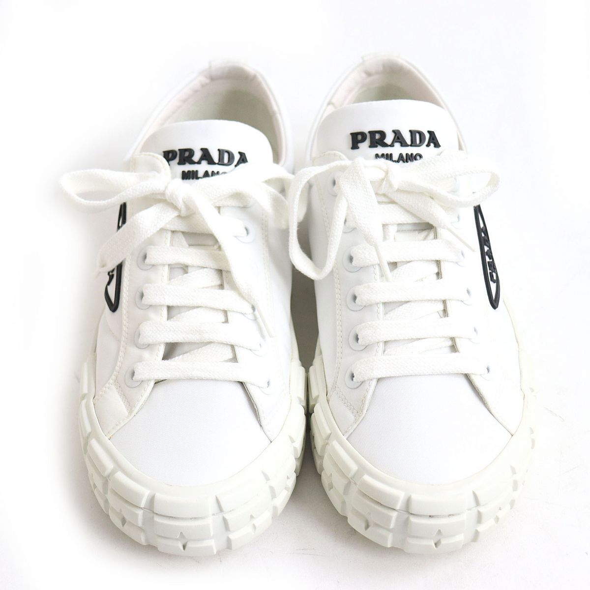 美品 28cm プラダ PRADA ホイールスニーカー - スニーカー