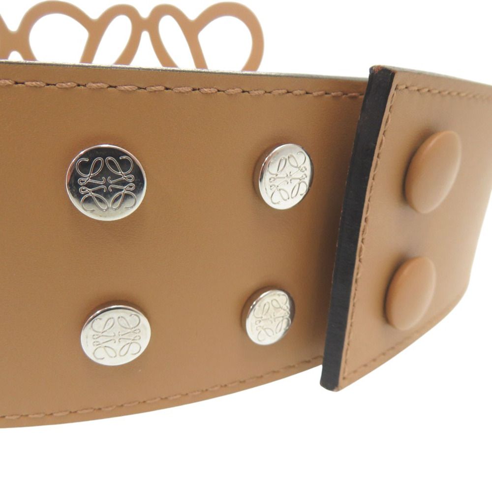 新品同様 ロエベ アナグラム Anagram ウエストベルト カットアウト  