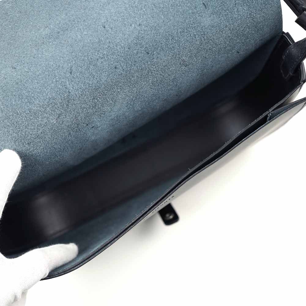 イルビゾンテ ショルダーバッグ IL BISONTE Piccarda ブラック レザー 